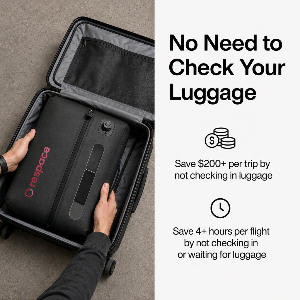 V2-Respace™Built-in electric compression Travel Kit