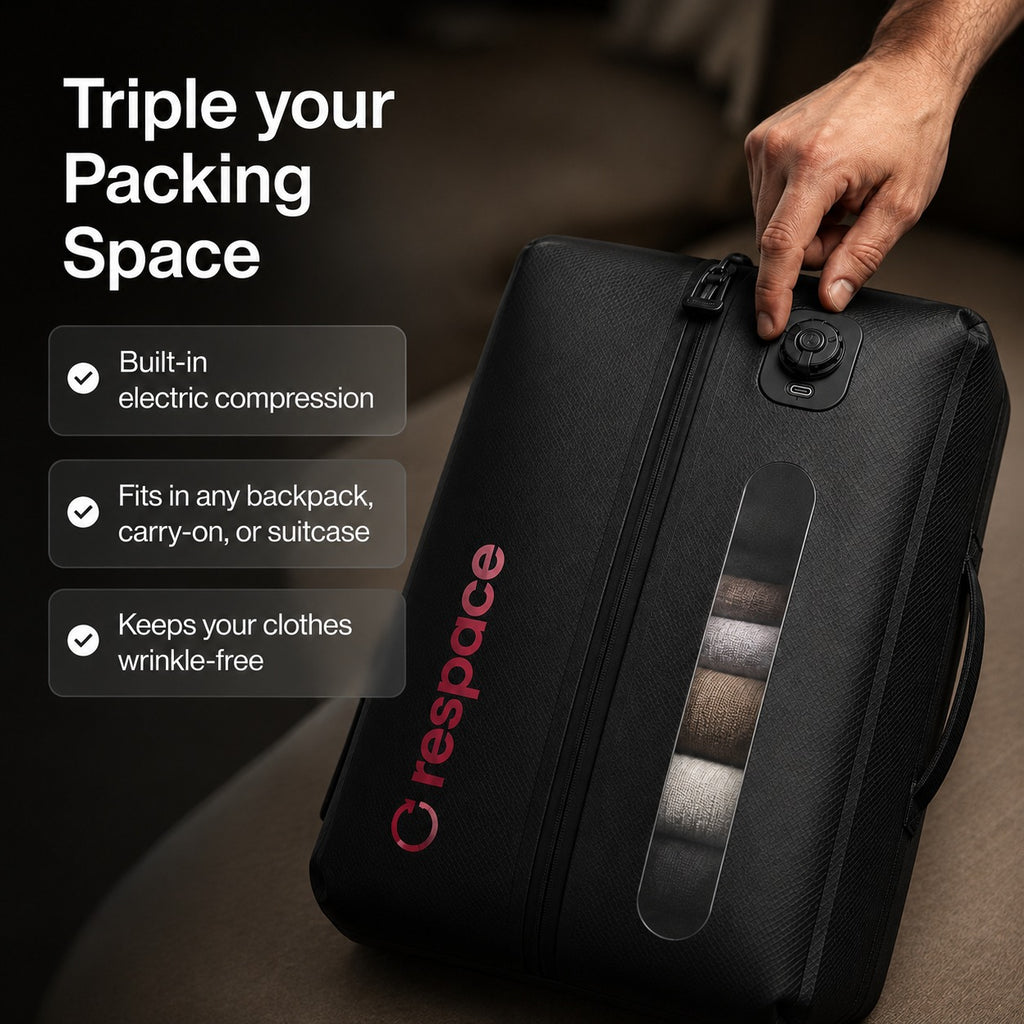 V2-Respace™Built-in electric compression Travel Kit